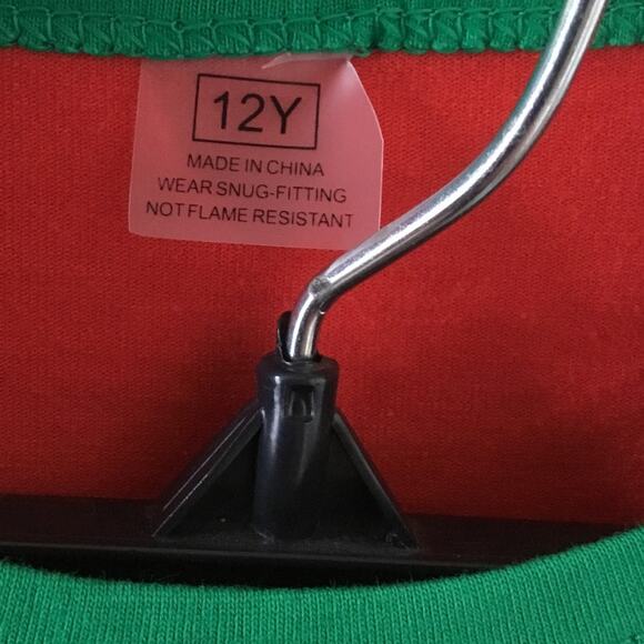 Christmas Pajamas Unisex Children PJs Gift Set Kids Cotton Sleepwear size 12 Y - Picture 5 of 5